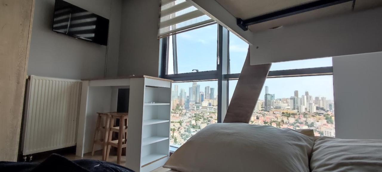 Studyo At High Flat Leilighet Istanbul Eksteriør bilde